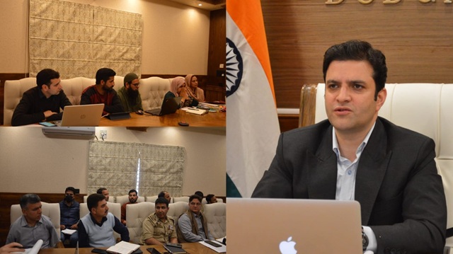 'Welcome Step:  One DC by understanding J&K Dev Act of 1970 chairs meeting on MP of TDA'